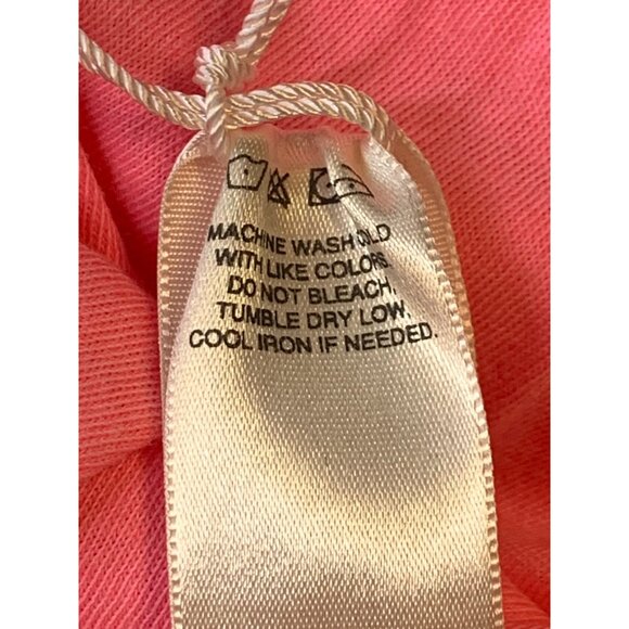 Miss Sixty Collection Blouse Medium M Y2K 2000 Pink Cotton Tank Top Women New - Picture 8 of 8